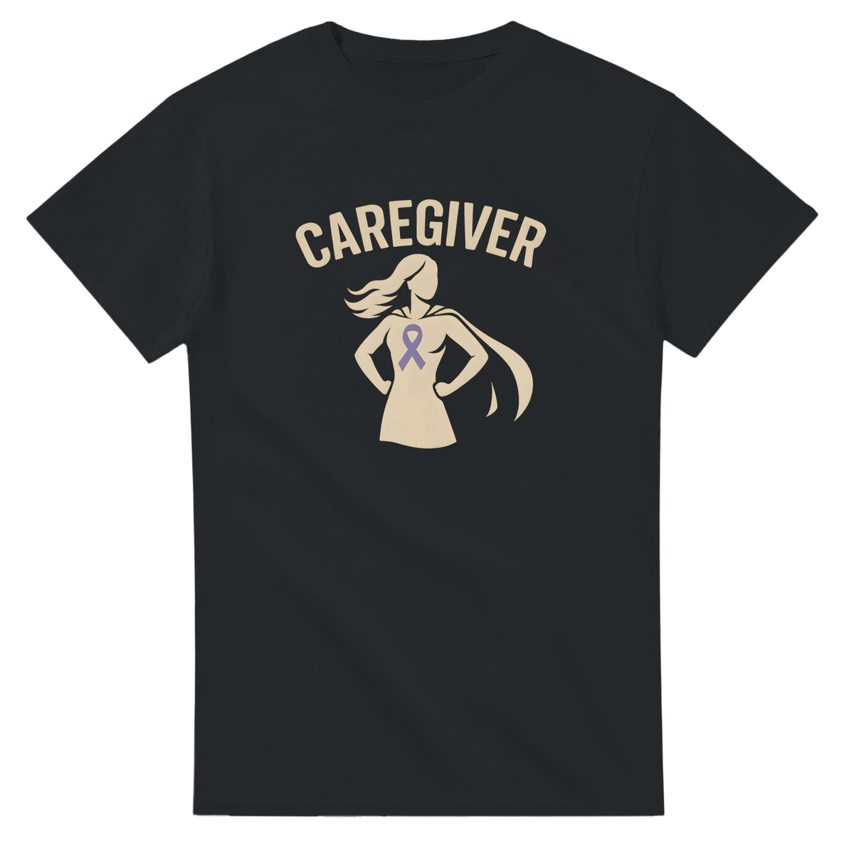 Caregiver Shirt for Women • Dementia Awareness Superhero Ribbon Tee • Alzheimer’s Caregiver Gift • Support Mom Wife Daughter