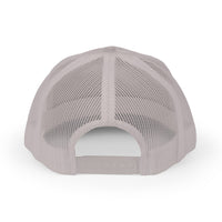 Load image into Gallery viewer, Keep Showing Up Trucker Cap — Motivational Snapback Hat with Heart Accent