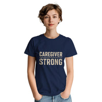 Load image into Gallery viewer, Caregiver Strong Shirt – Support &amp; Awareness Tee | Heavyweight Unisex (Gildan® 5000)

