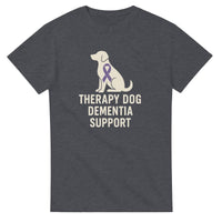 Load image into Gallery viewer, Therapy Dog Dementia Support Shirt – Alzheimer’s Awareness Tee | Heavyweight Unisex (Gildan® 5000)
