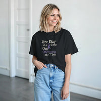 Load image into Gallery viewer, One Day at a Time – Dementia &amp; Alzheimer’s Awareness Shirt | Heavyweight Unisex Tee (Gildan® 5000)
