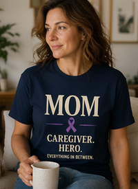 Load image into Gallery viewer, Mother's Day Limited Edition "Mom. Caregiver. Hero. Everything In Between." Soft-Washed Cotton T-Shirt