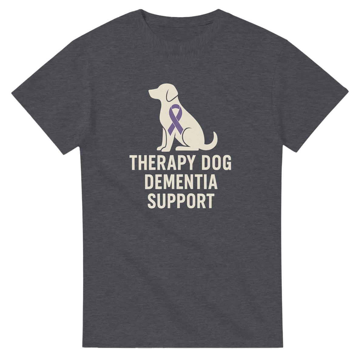 Therapy Dog Dementia Support Shirt – Alzheimer’s Awareness Tee | Heavyweight Unisex (Gildan® 5000)