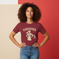 Load image into Gallery viewer, Caregiver Shirt for Women • Dementia Awareness Superhero Ribbon Tee • Alzheimer’s Caregiver Gift • Support Mom Wife Daughter

