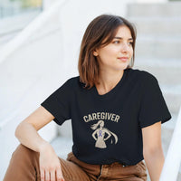 Load image into Gallery viewer, Caregiver Superhero T-Shirt • Dementia Awareness Ribbon Tee