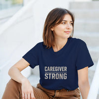 Load image into Gallery viewer, Caregiver Strong T-Shirt – Support &amp; Awareness Heavyweight Tee